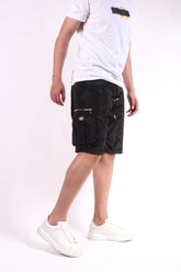 CREW Short Premium Cargo Pants Black