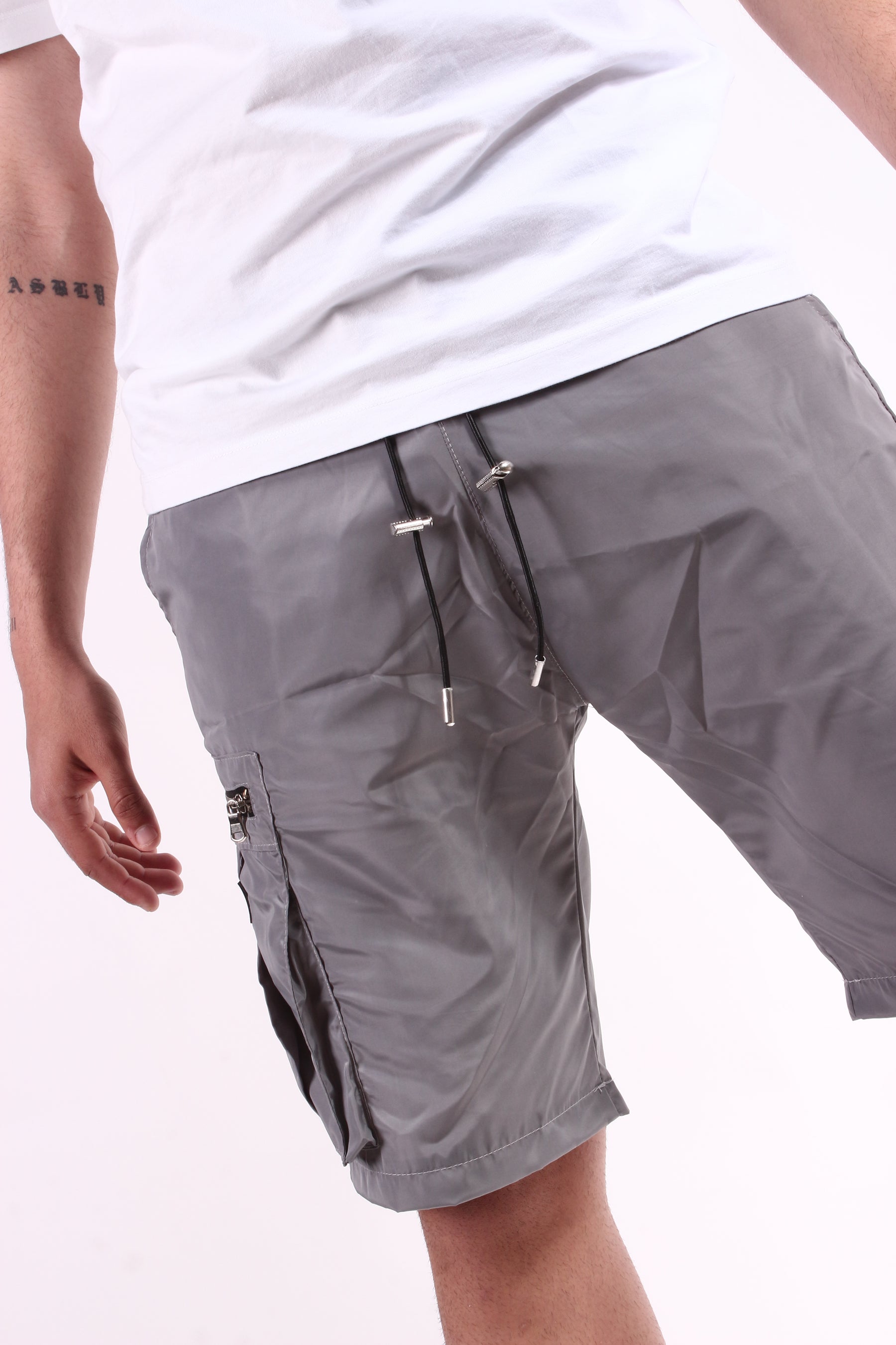 CREW Short Premium Cargo Pants Grey