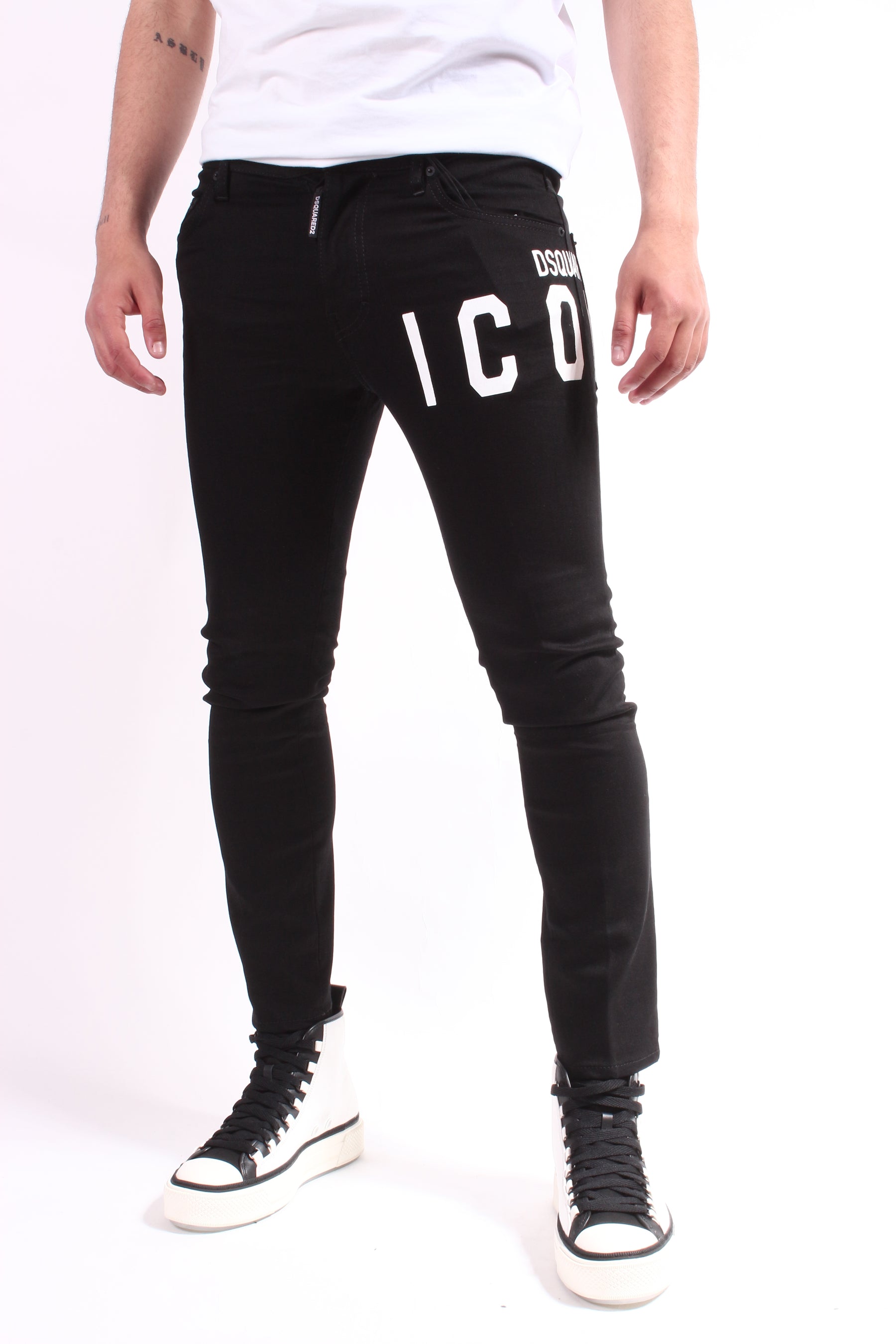 DSQUARED2 Black Icon Skater Jeans