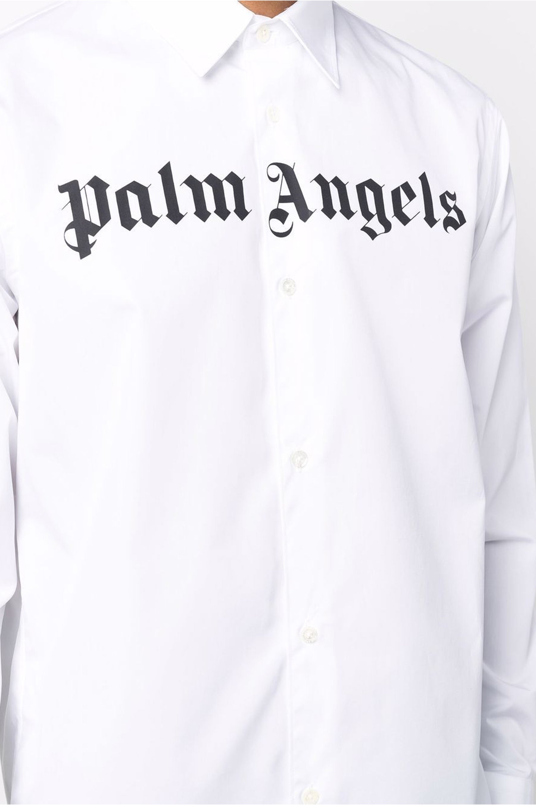 Palm Angels logo-print shirt