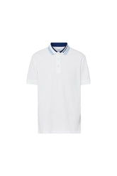 Burberry contrast-collar polo shirt