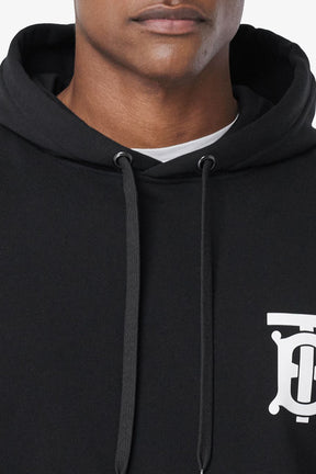 Burberry monogram-motif hoodie