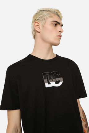 Dolce & Gabbana Cotton T-shirt with DG patch