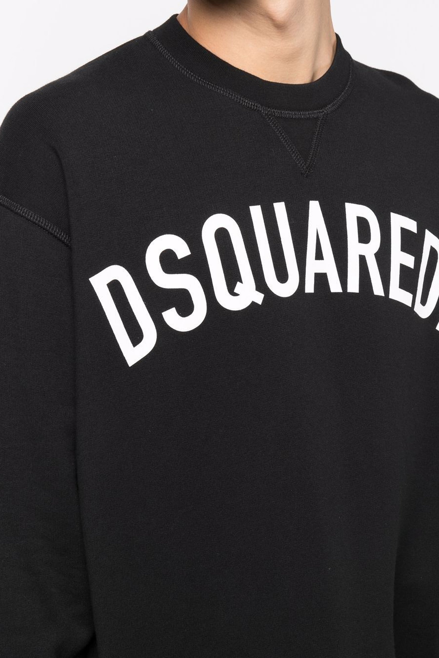 Dsquared2 logo-print cotton sweatshirt