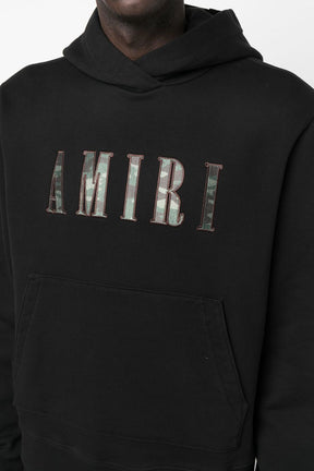 AMIRI logo-print hoodie