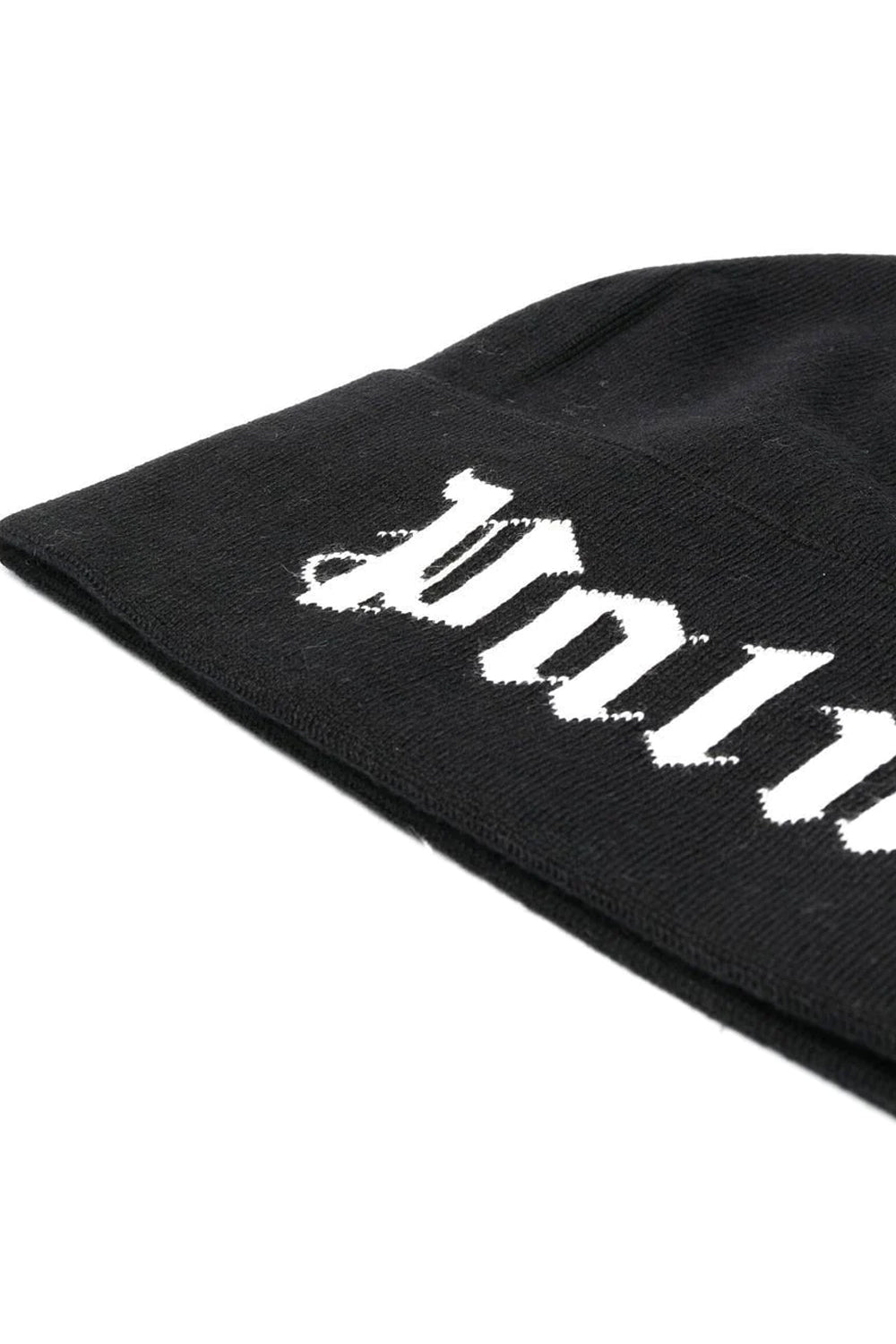 Palm Angels intarsia-knit logo beanie