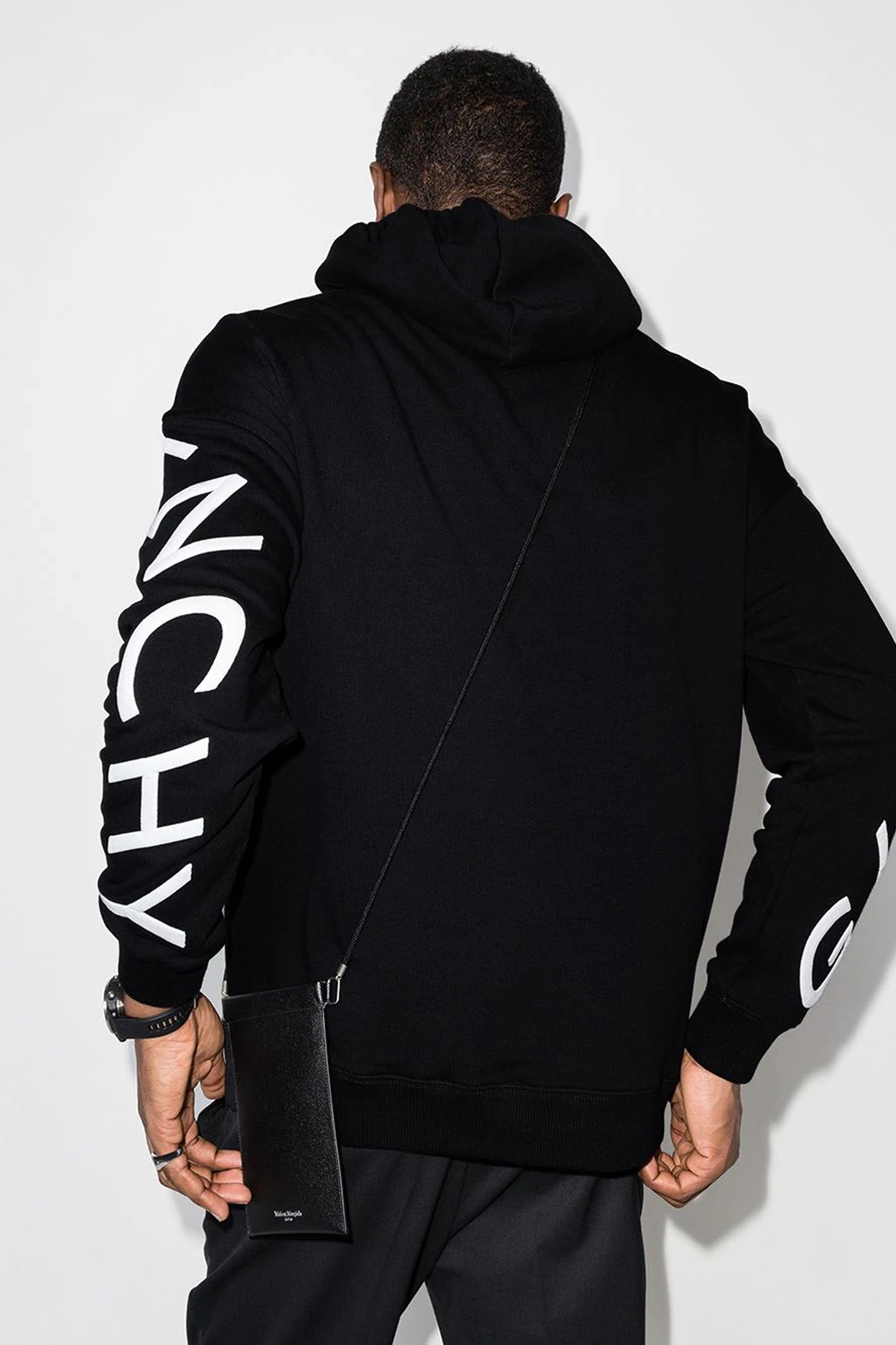 Givenchy Black Hoodie Logo