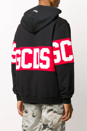 Gcds logo print hoodie
