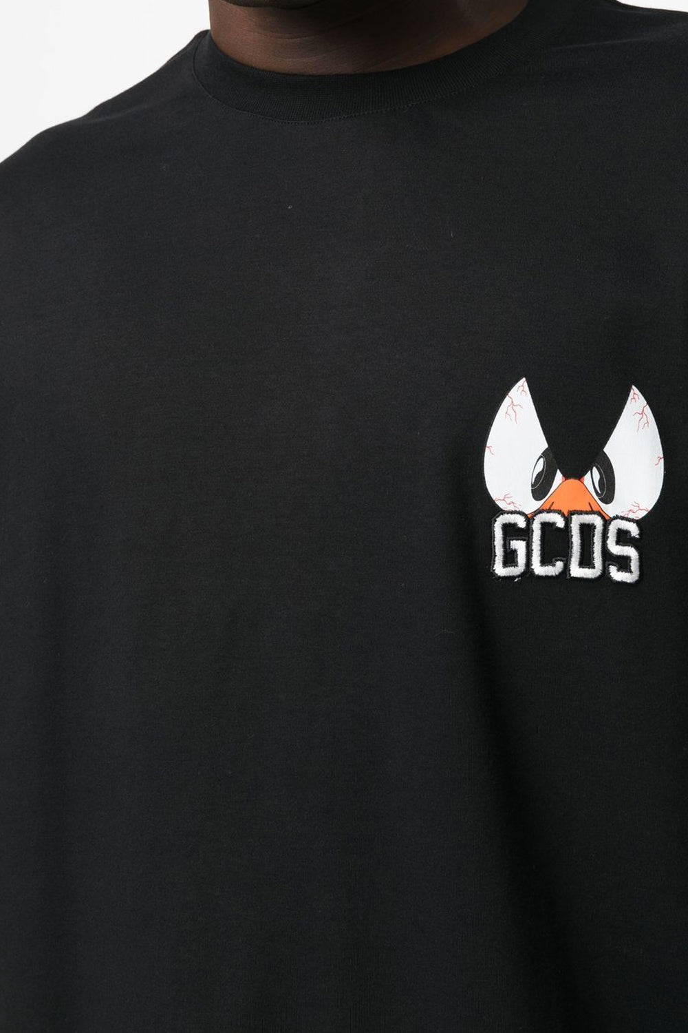 Gcds Daffy oversized logo T-shirt