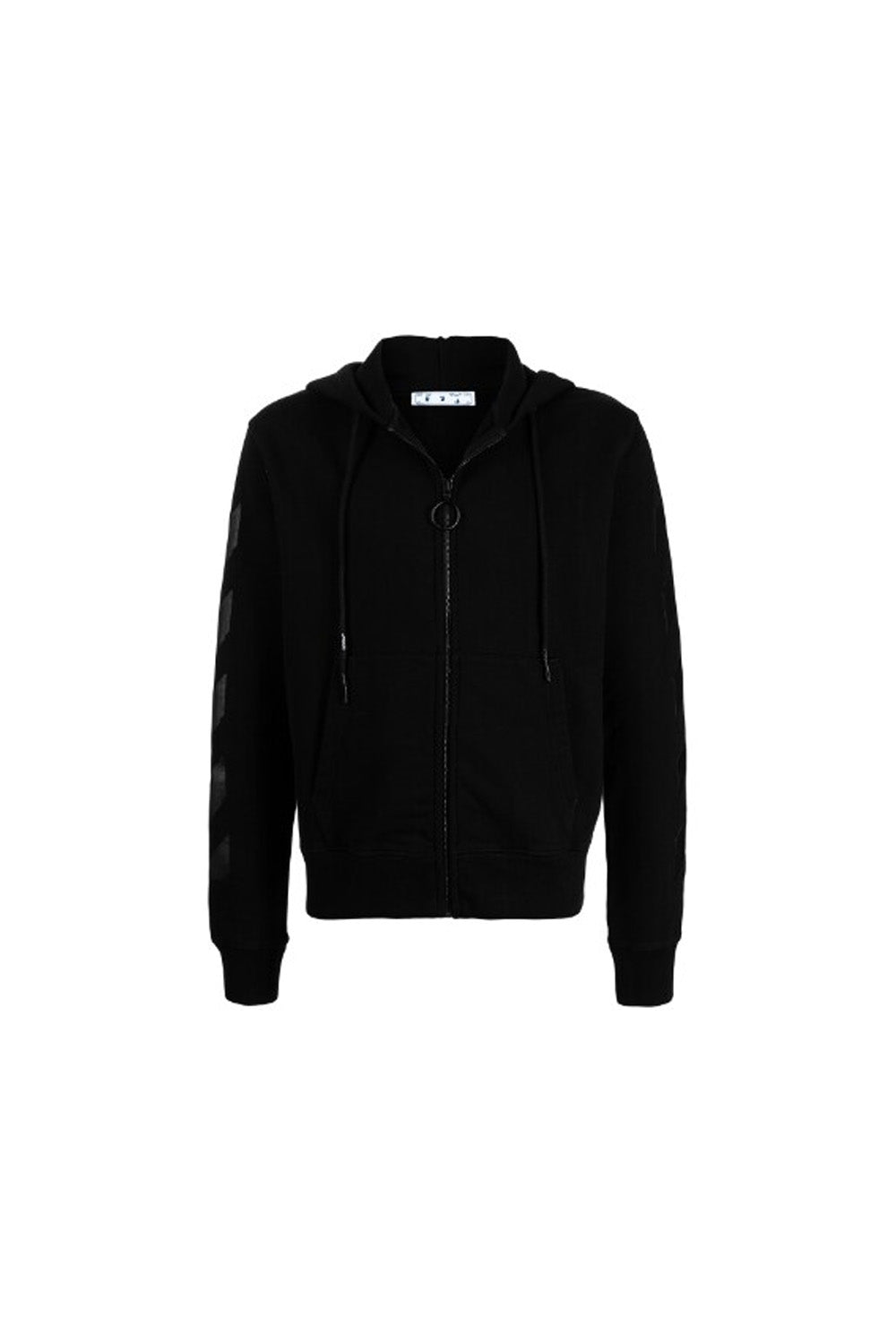Off-White Diag Arrow-print zip-front hoodie