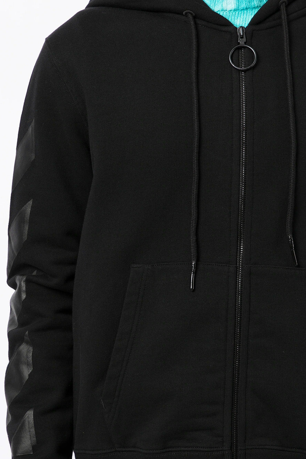 Off-White Diag Arrow-print zip-front hoodie