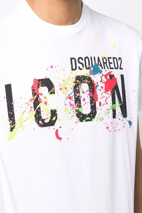 Dsquared2 Icon logo T-shirt white