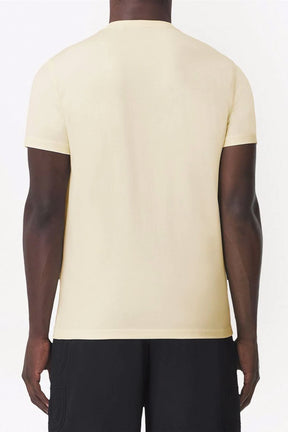 Burberry monogram embroidered T-shirt