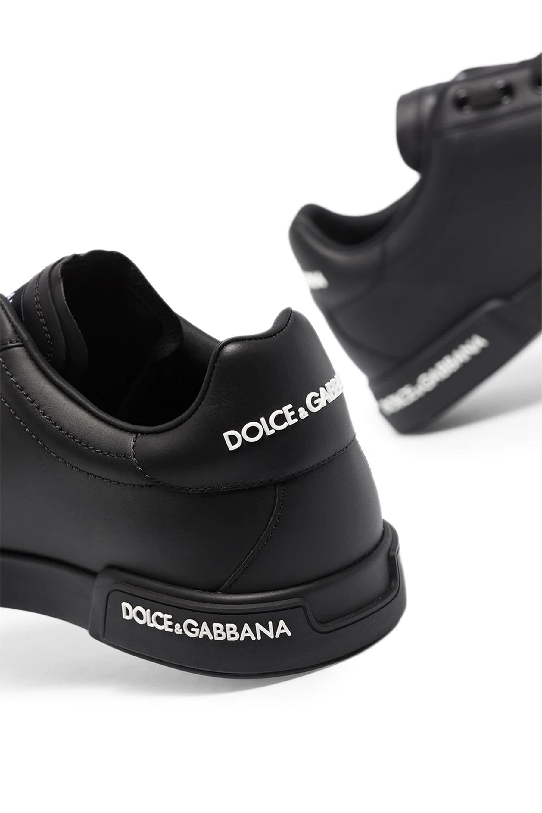 Dolce & Gabbana Portofino logo-detail sneakers black