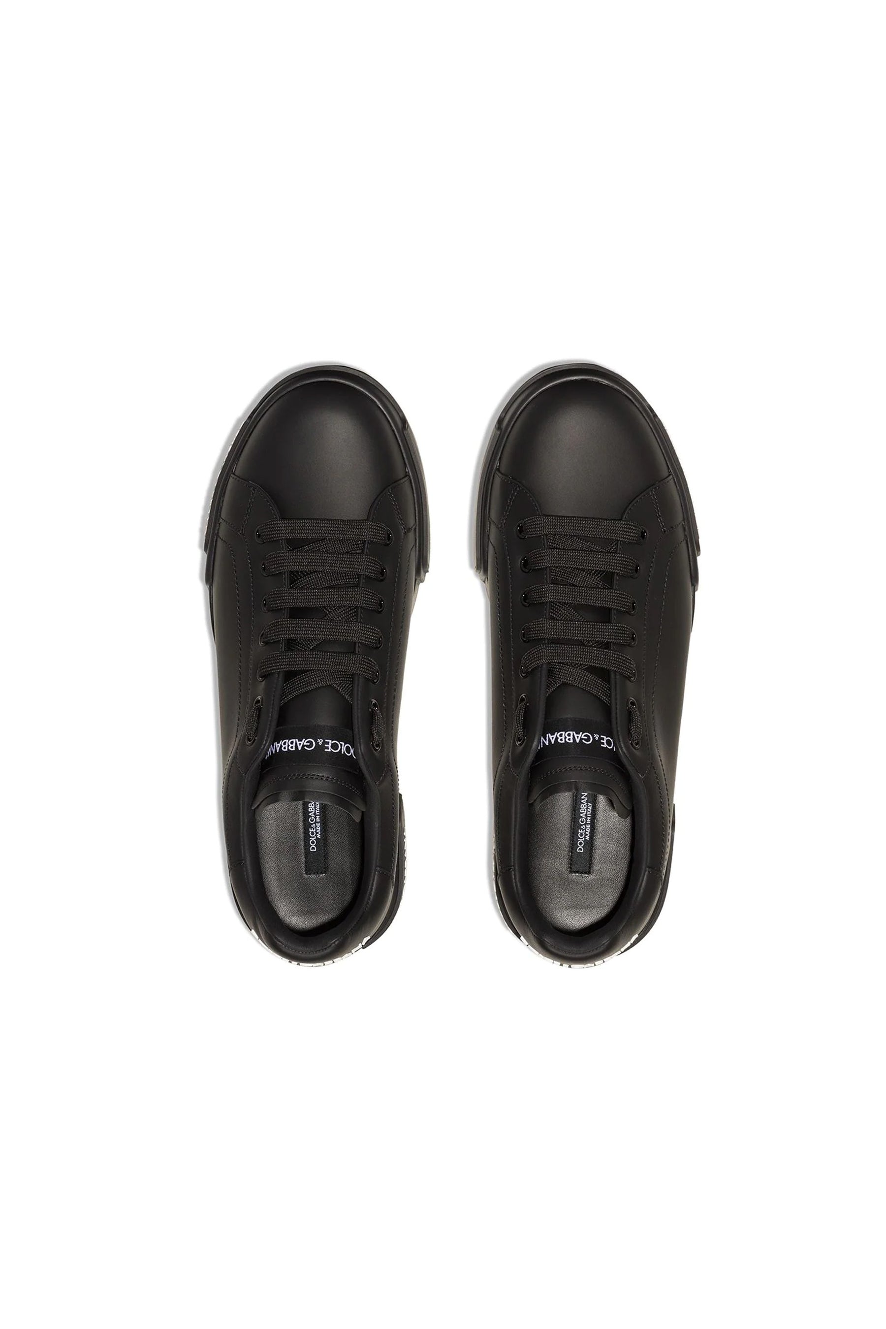 Dolce & Gabbana Portofino logo-detail sneakers black