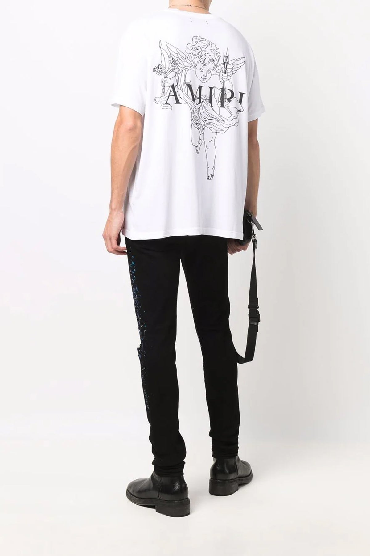 AMIRI graphic logo-print T-shirt White