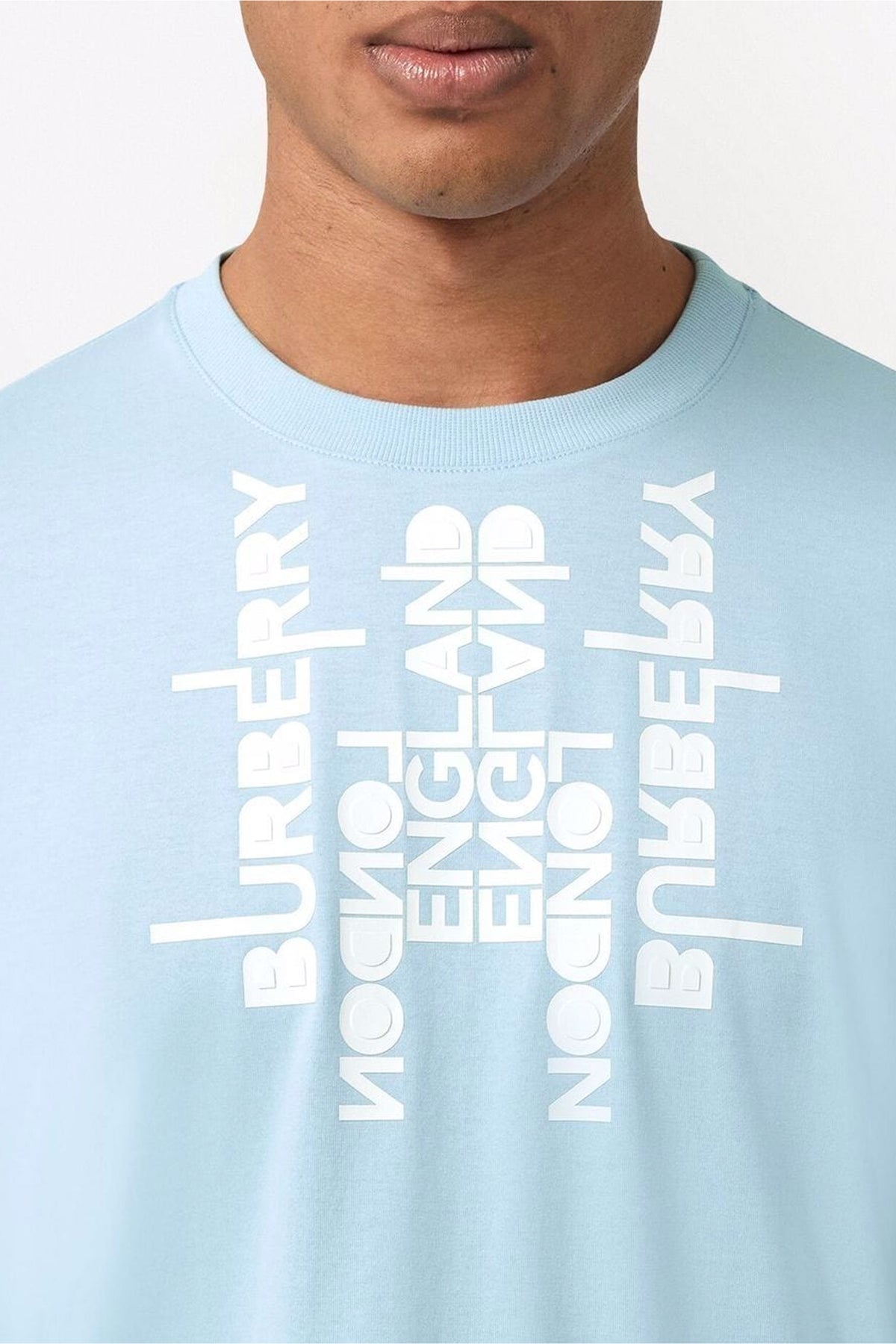 Burberry graphic-logo cotton T-shirt