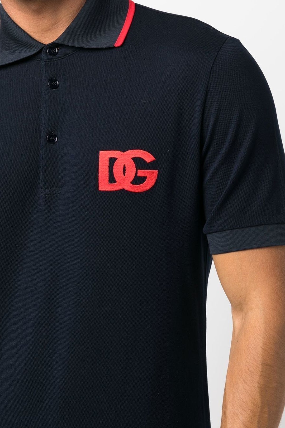 Dolce & Gabbana Logo print polo shirt