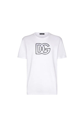 Dolce & Gabbana logo-monogram-print T-shirt