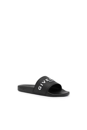 Givenchy contrast logo slides