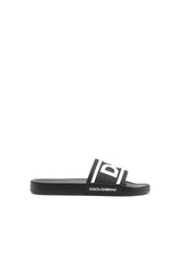 Dolce & Gabbana logo-print beach sliders