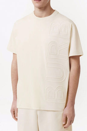 Burberry logo-embossed T-shirt