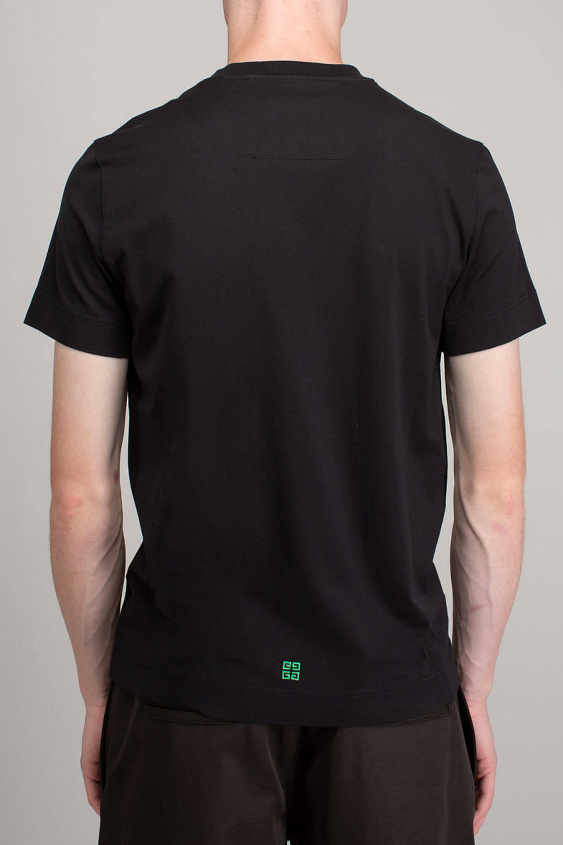 Givenchy Colorful Logo Black T-shirt