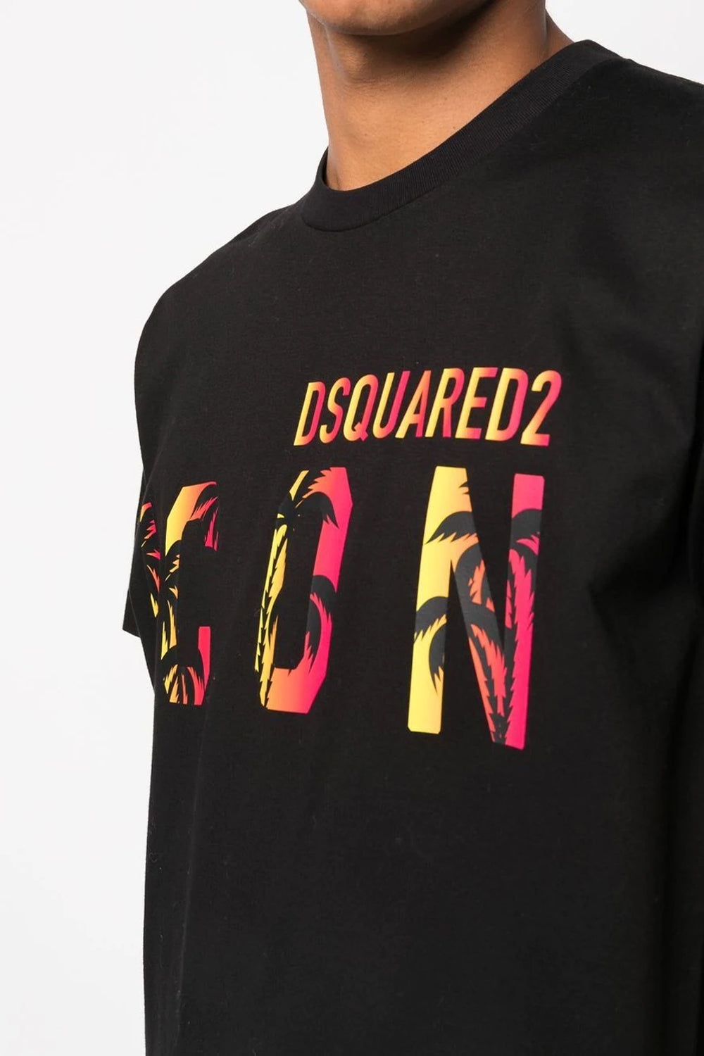 Dsquared2 Icon tropical logo-print T-shirt