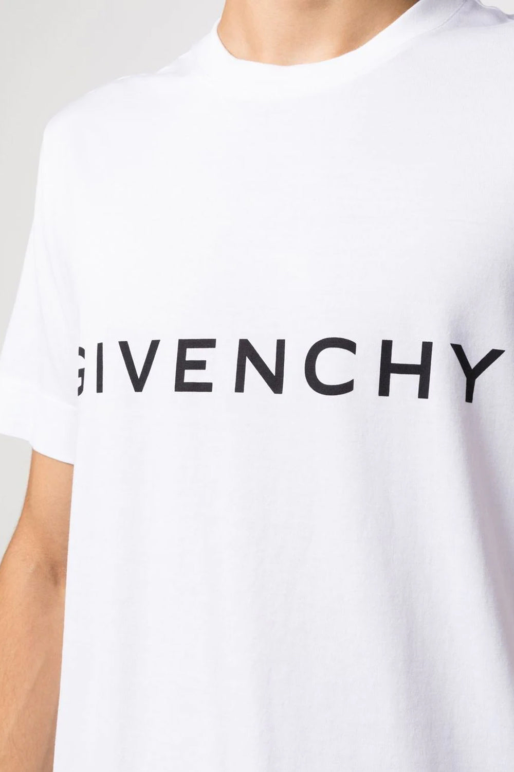 Givenchy logo-print short-sleeve T-shirt white