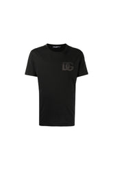 Dolce & Gabbana logo-patch short-sleeve T-shirt black
