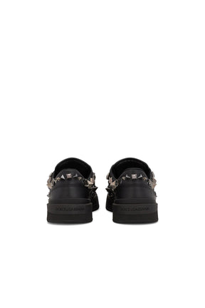 Dolce & Gabbana Roma stud-embellished low-top sneakers