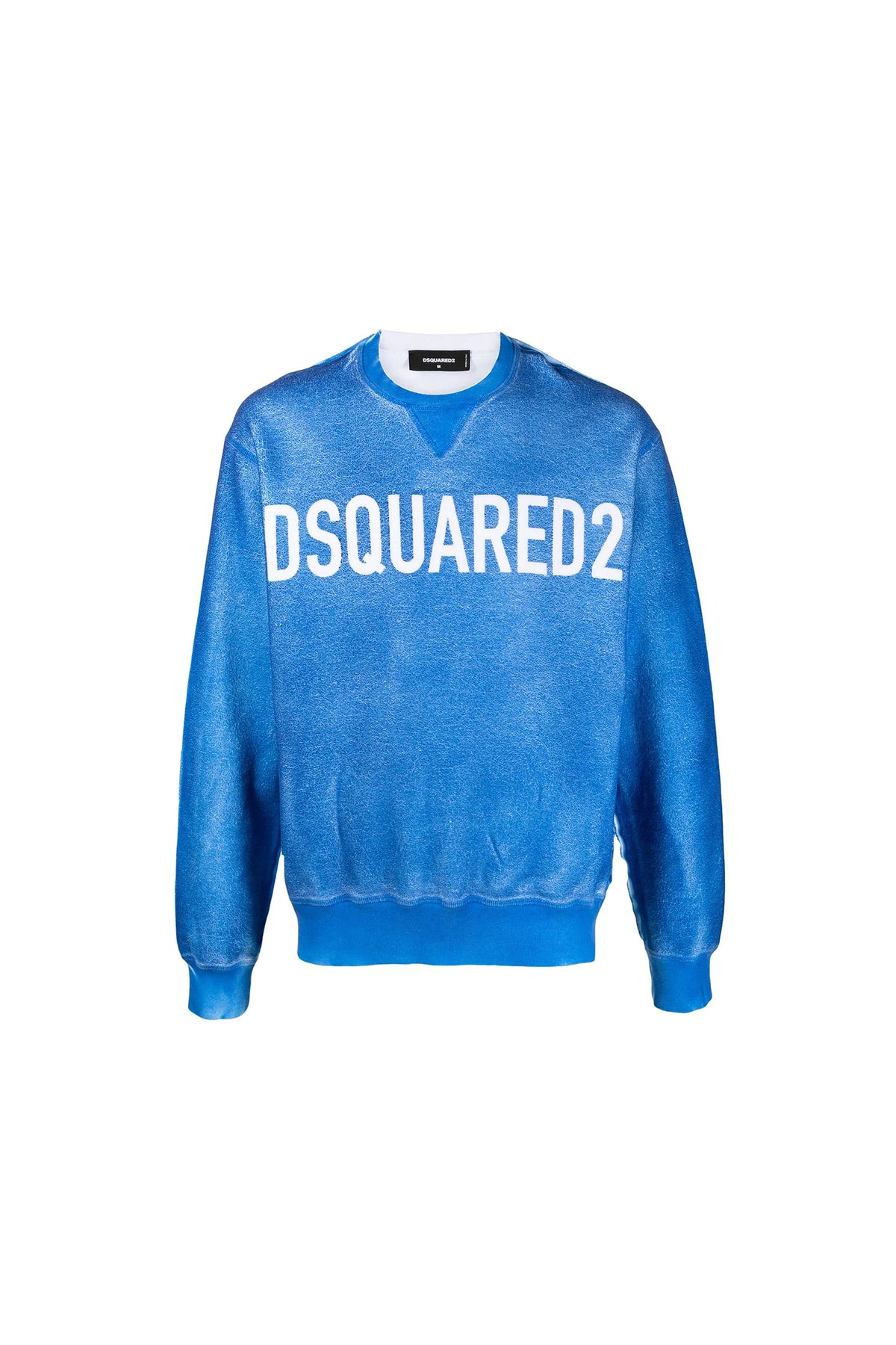 DSQUARED2 Blue Logo Print Sweatshirt