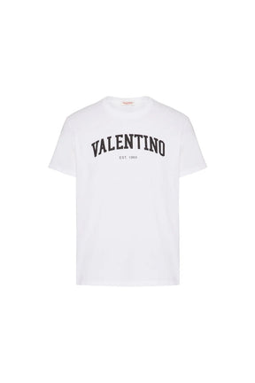 Valentino round-neck logo-print T-shirt