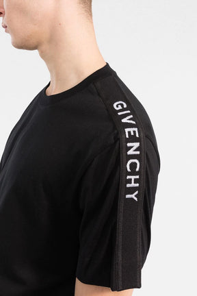 Givenchy logo-tape cotton T-shirt