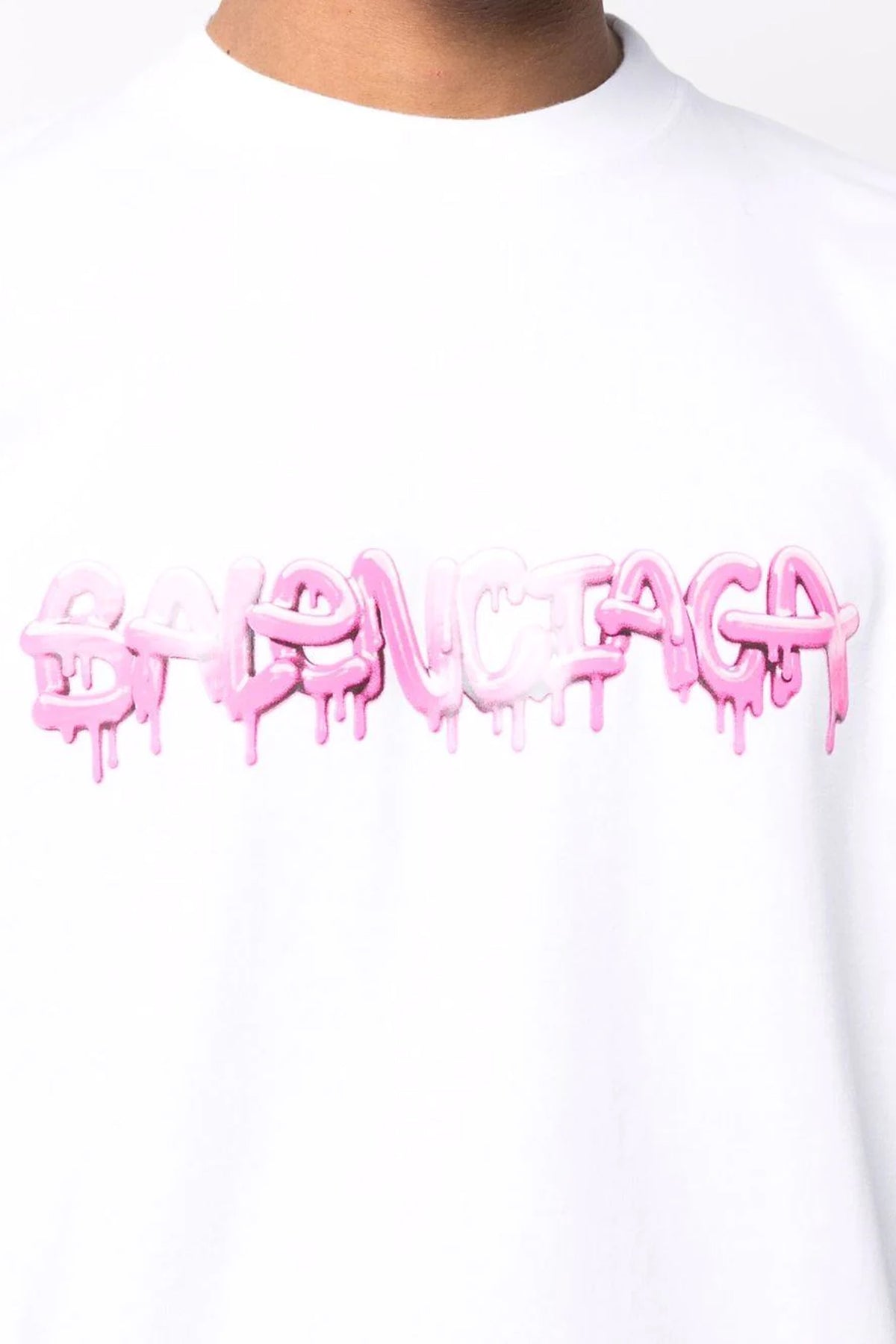 Balenciaga graffiti-print cotton T-shirt