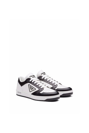 Prada District low-top leather trainers
