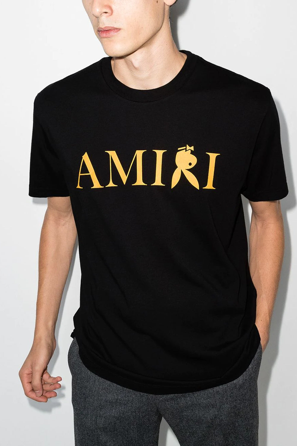 AMIRI playboy black T-shirt