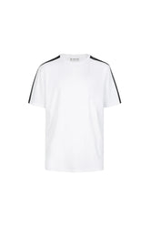 Givenchy T-Shirt Logo White Tape Shoulders