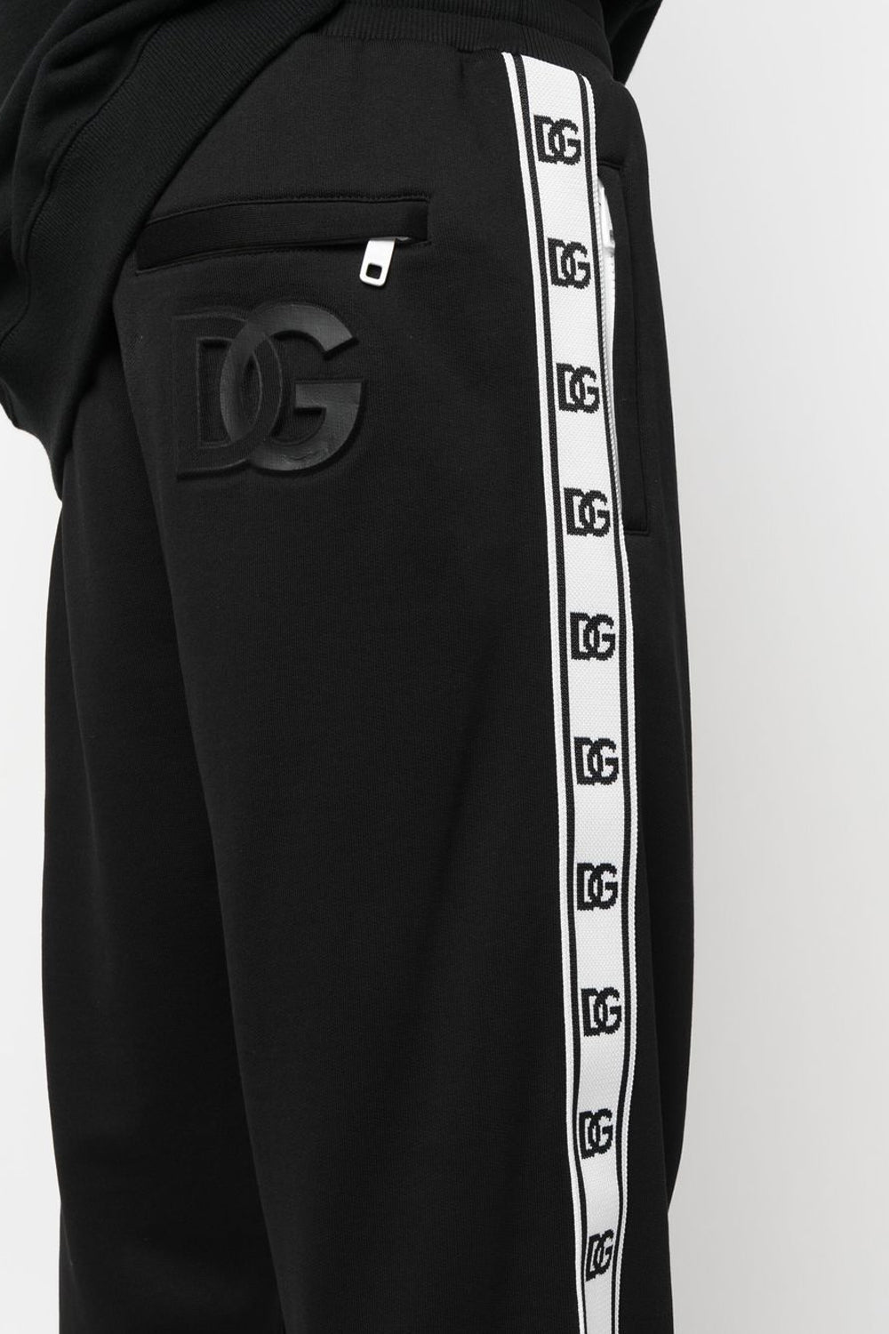 Dolce & Gabbana logo-tape track pants