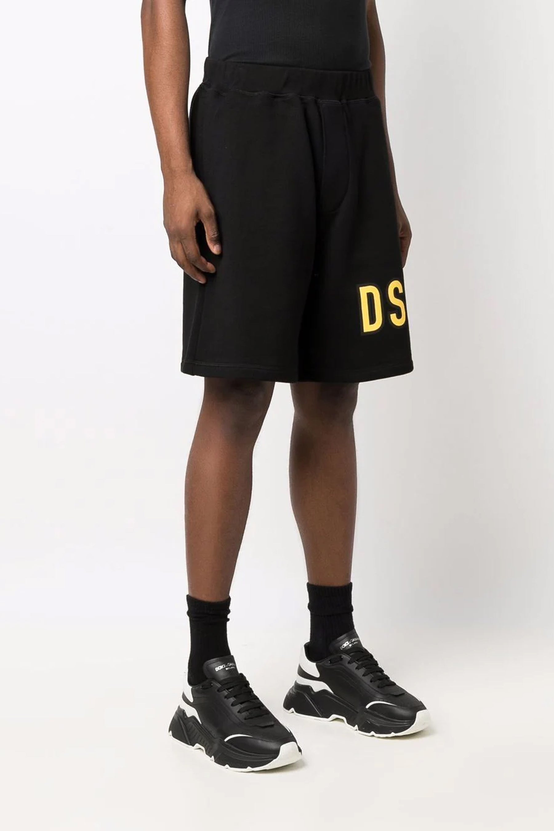 Dsquared2 logo-print cotton shorts