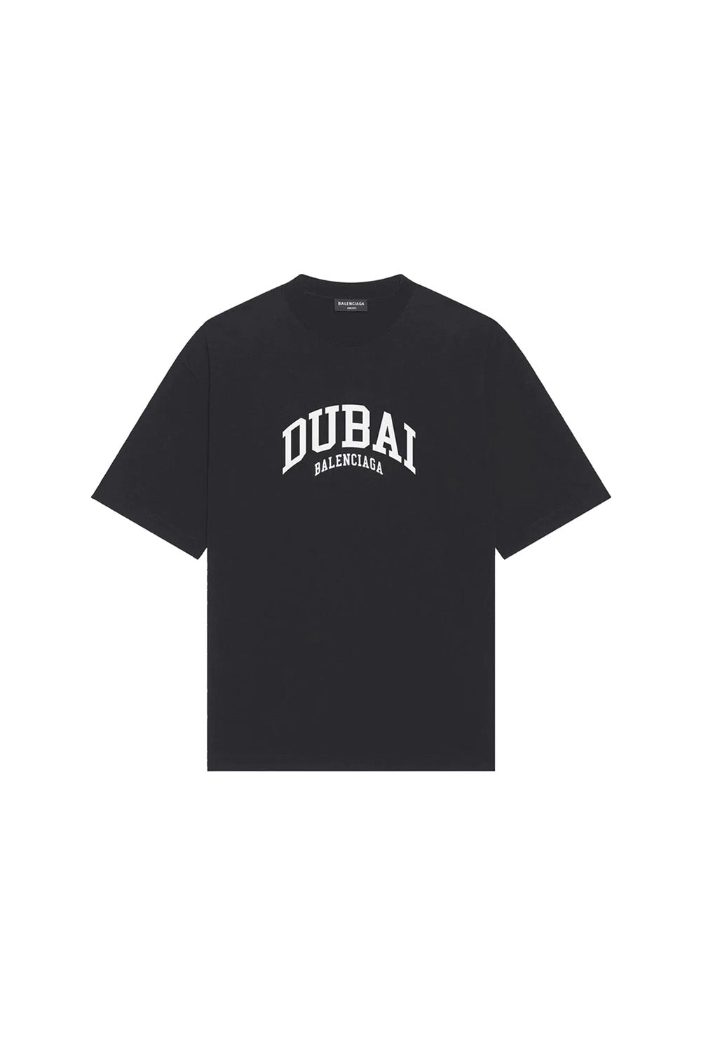 Balenciaga Dubai Print T-Shirt In Black