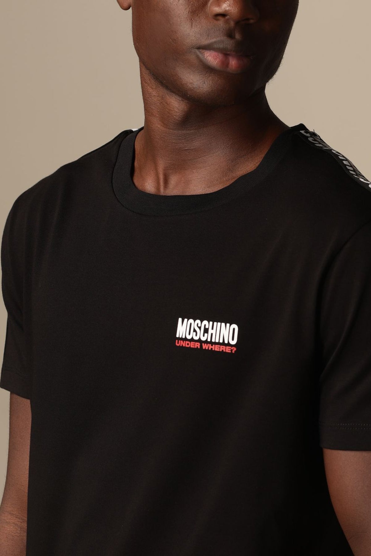 MOSCHINO Strip T-Shirt