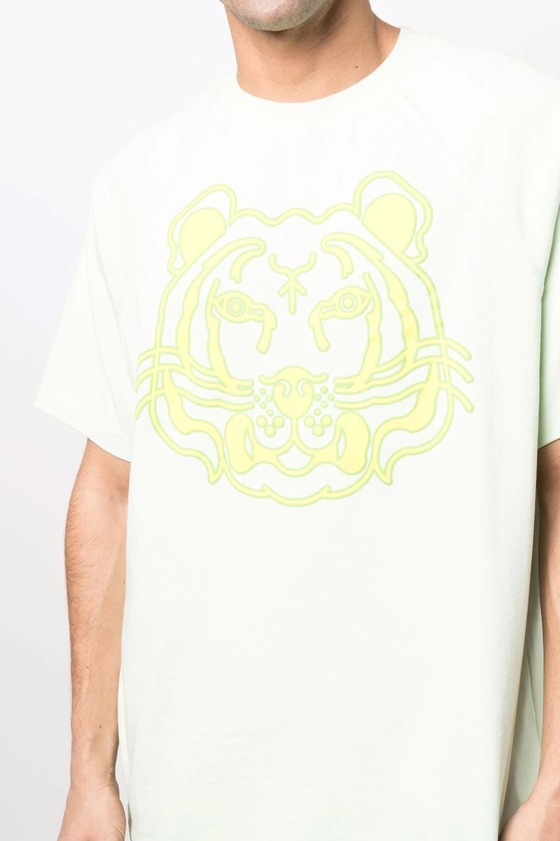 Kenzo Tiger Head-print short-sleeved T-shirt
