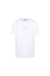 Valentino White Red-Logo T-Shirt