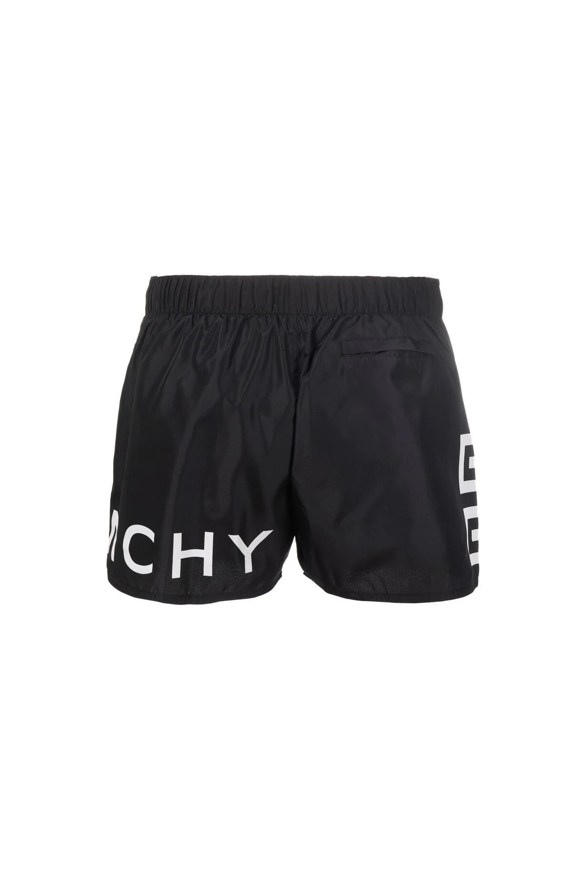 Givenchy logo-print elasticated-waist swim shorts