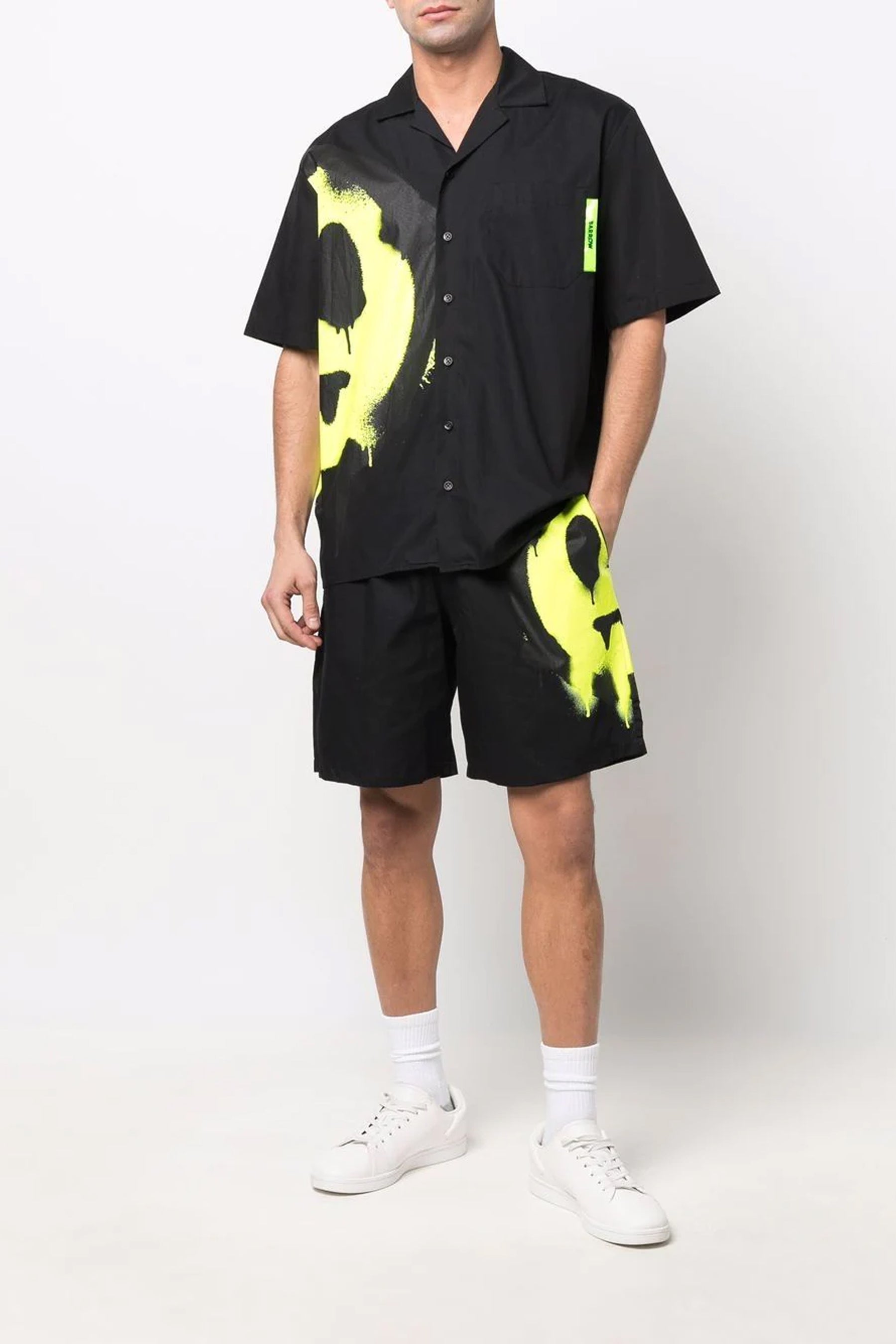 BARROW graphic-print short-sleeved shirt