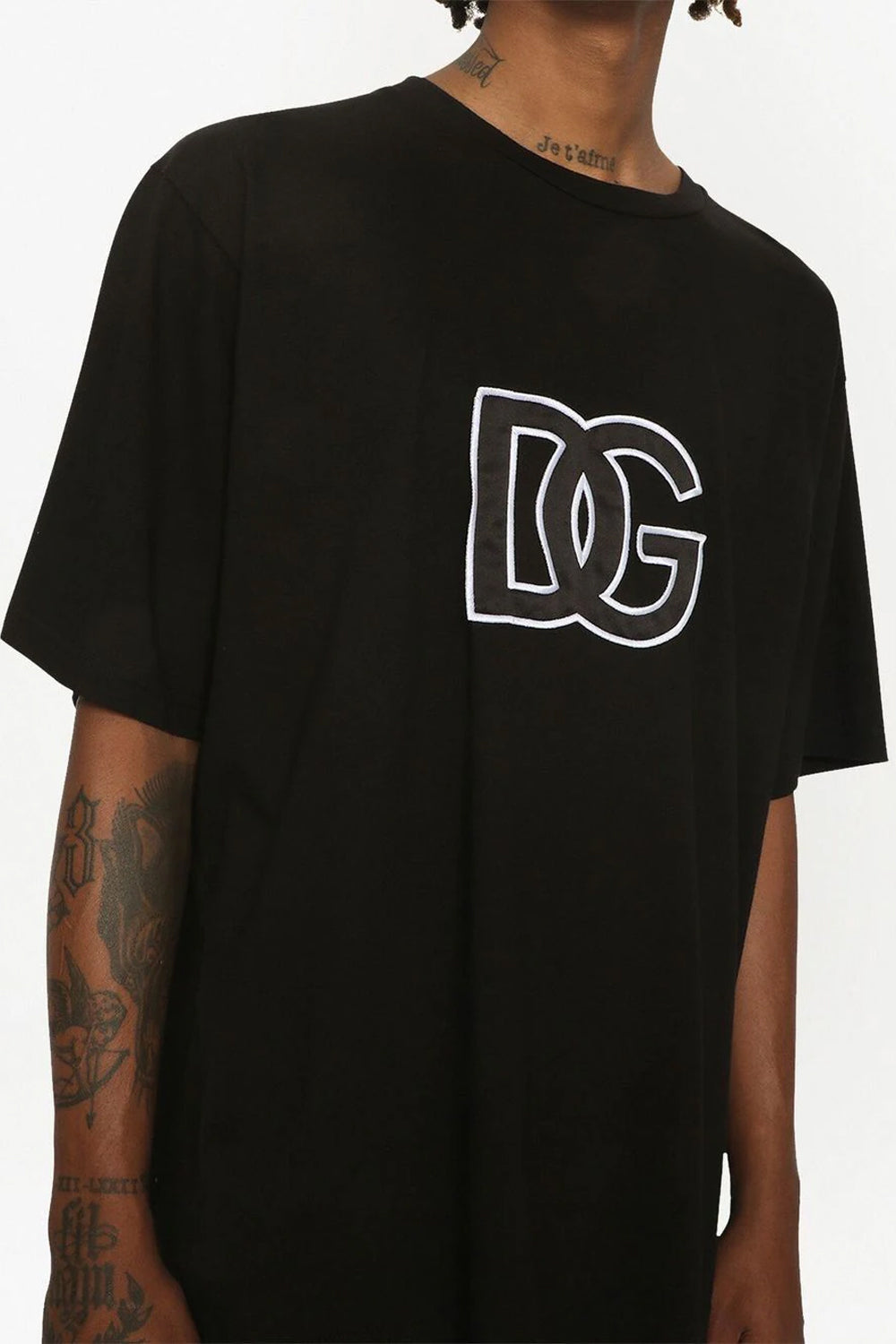 Dolce & Gabbana DG-logo print cotton T-shirt