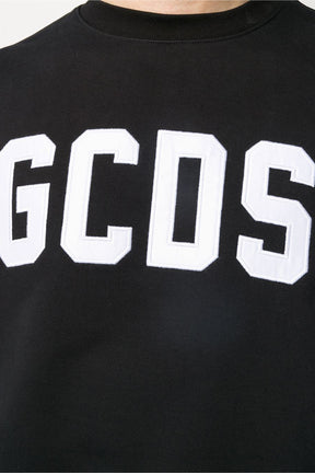 Gcds logo embroidered sweatshirt