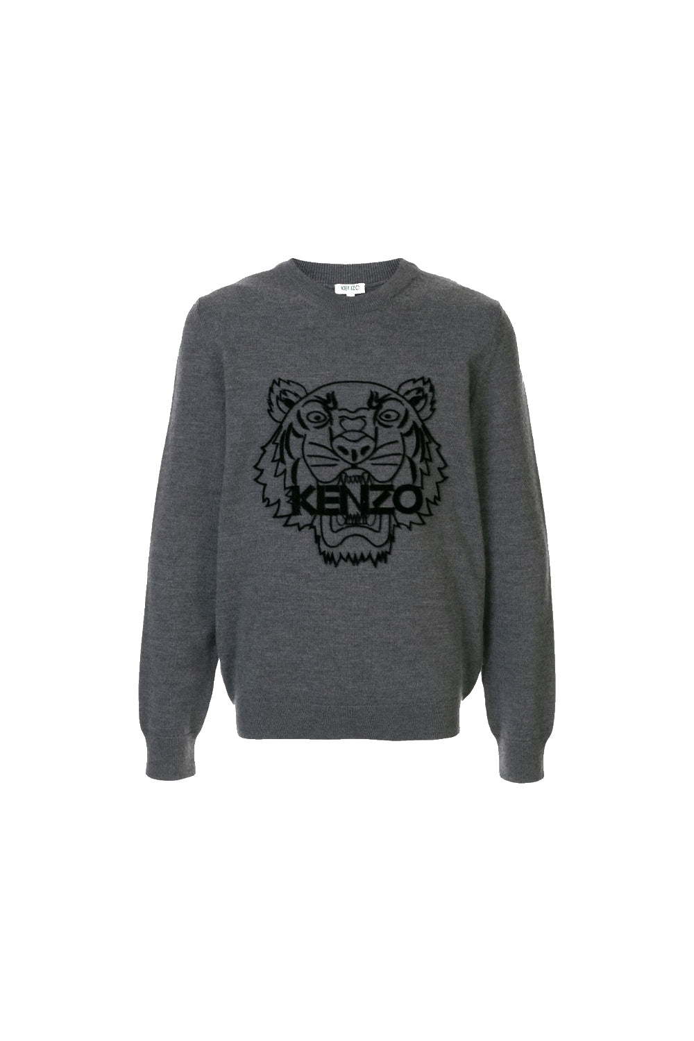 Kenzo Wool tiger sweatshirt Grey