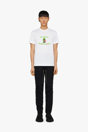 GIVENCHY Slim-fit White t-shirt printed Alien